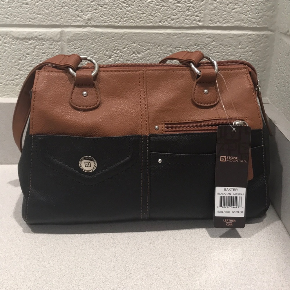 Stone Mountain two toned purse